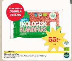 Östenssons Garant Ekologisk blandfärs erbjuda