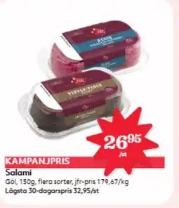 Östenssons Göl Salami erbjuda