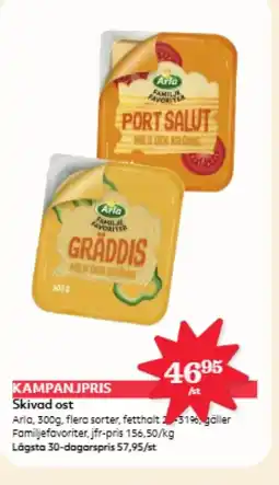 Östenssons Arla Skivad ost erbjuda