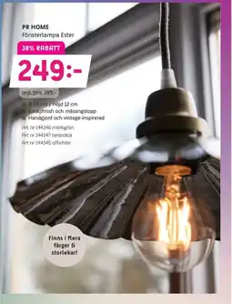 Elon PR HOME Fönsterlampa Ester erbjuda