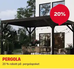 Byggmax Pergola erbjuda