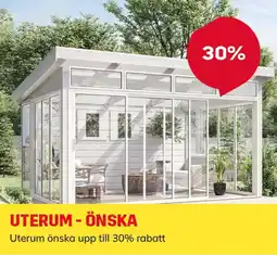 Byggmax Uterum - önska erbjuda