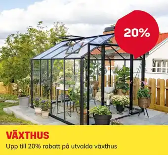 Byggmax Växthus erbjuda