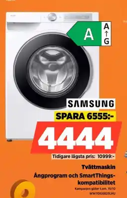 Power SAMSUNG Tvättmaskin erbjuda