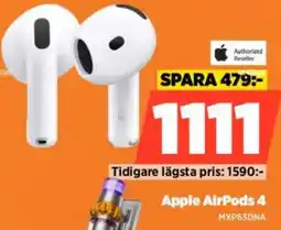 Power Apple AirPods 4 erbjuda