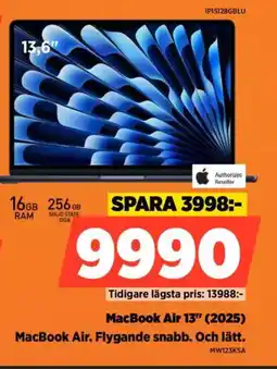 Power MacBook Air 13" (2025) erbjuda