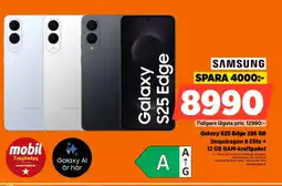 Power SAMSUNG Galaxy S25 Edge 256 GB erbjuda