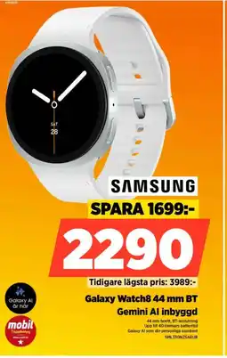 Power SAMSUNG Galaxy Watch8 44 mm BT erbjuda
