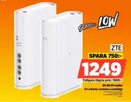 Power ZTE 5G Wi-Fi-router erbjuda