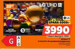 Power LG 4K Smart TV erbjuda