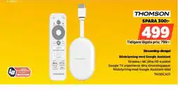 Power THOMSON Streaming-dongel erbjuda