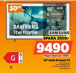 Power SAMSUNG 50" QLED 4K Smart TV erbjuda