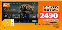 Power THOMSON HD Google TV erbjuda