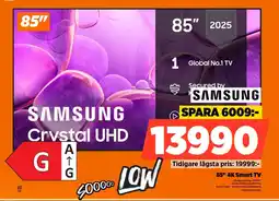 Power SAMSUNG 85" 4K Smart TV erbjuda