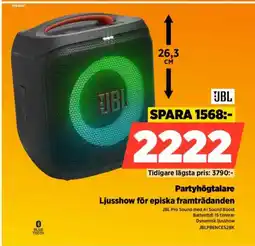 Power JBL Partyhögtalare erbjuda