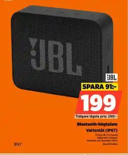 Power JBL Bluetooth-högtalare erbjuda