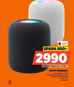 Power Smart högtalare erbjuda