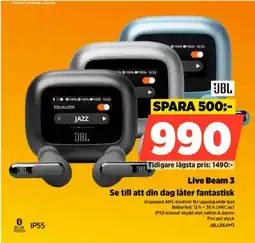 Power JBL Live Beam 3 erbjuda