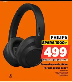 Power PHILIPS Brusreducerande hörlur erbjuda