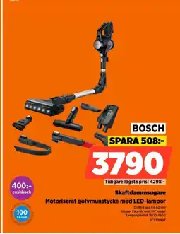 Power BOSCH Skaftdammsugare erbjuda
