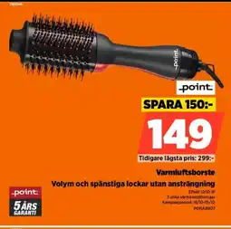 Power Point Varmluftsborste erbjuda