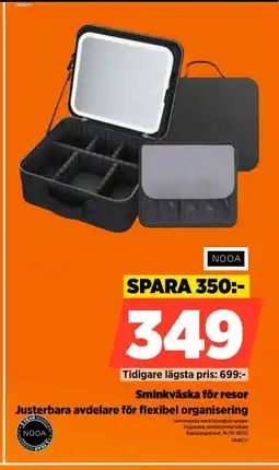 Power NOOA Sminkväska för resor erbjuda