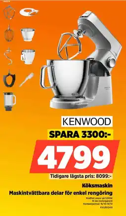 Power KENWOOD Köksmaskin erbjuda