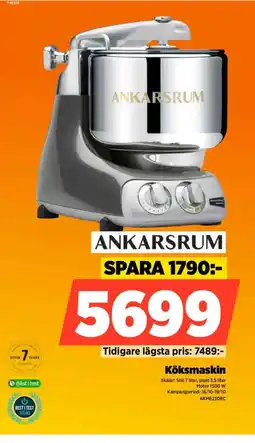 Power ANKARSRUM Köksmaskin erbjuda