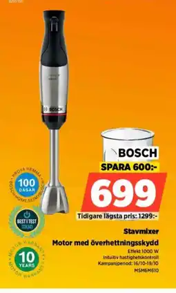 Power BOSCH Stavmixer erbjuda