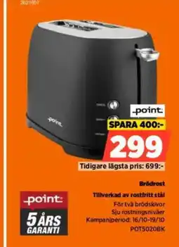 Power Point Brödrost erbjuda