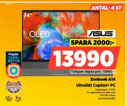 Power ASUS Zenbook A14 erbjuda