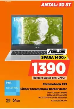 Power ASUS Chromebook CX1 erbjuda