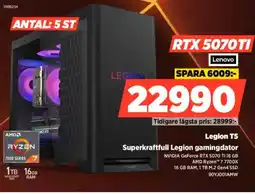 Power Lenovo Legion T5 erbjuda