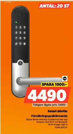 Power Smart dörrlås erbjuda