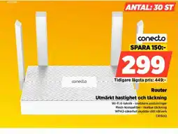 Power Conecto Router erbjuda