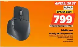 Power Logitech Trådlös mus erbjuda