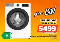 Power GRUNDIG Tvättmaskin erbjuda