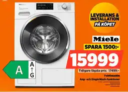 Power Miele Tvättmaskin erbjuda