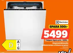 Power Electrolux Integrerad diskmaskin erbjuda