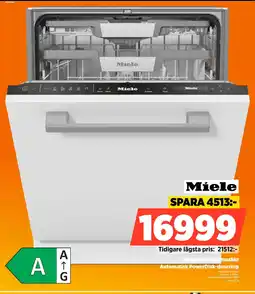 Power Miele Integrerad diskmaskin erbjuda