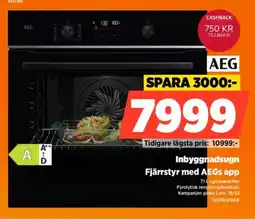 Power AEG Inbyggnadsugn erbjuda