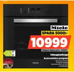 Power Miele Inbyggnadsugn erbjuda