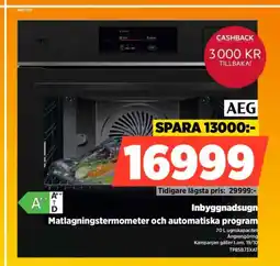 Power AEG Inbyggnadsugn erbjuda