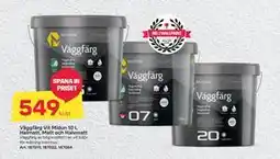 Byggmax Väggfärg Vit Midun 10 L Helmatt, Matt och Halvmatt, SEK 549 erbjuda