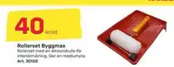 Byggmax Rollerset Byggmax, SEK 40 erbjuda