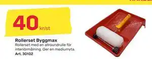 Byggmax Rollerset Byggmax, SEK 40 erbjuda