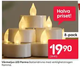 Rusta Värmeljus LED Parma erbjuda