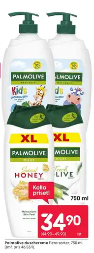 Rusta PALMOLIVE duschcreme erbjuda