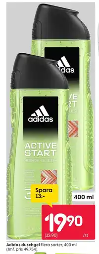 Rusta ADIDAS duschgel erbjuda