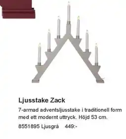 Office Depot Ljusstake Zack erbjuda